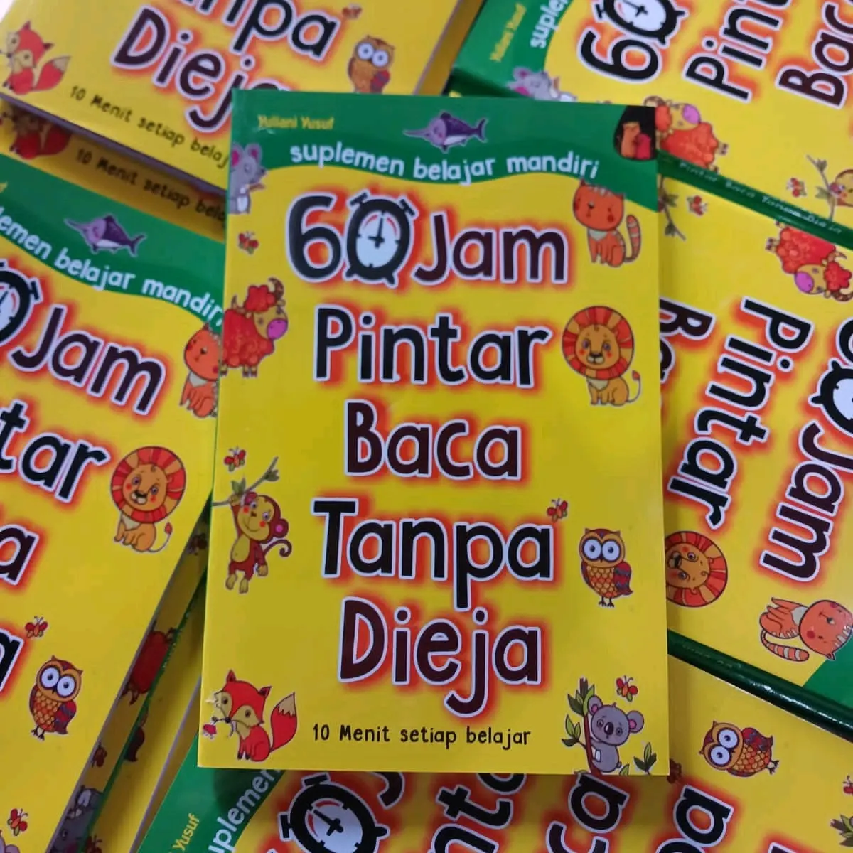 Buku Anak 60 Jam Pintar Baca Tanpa Dieja