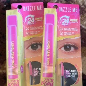 [BPOM] DAZZLE ME Lock & Pop! Duo Mascara Series VoluMAX-ing and LongLASH-ting Mascara Smudgeproof Transferproof Waterproof Maskara Longlasting Tahan Lama 24 Jam
