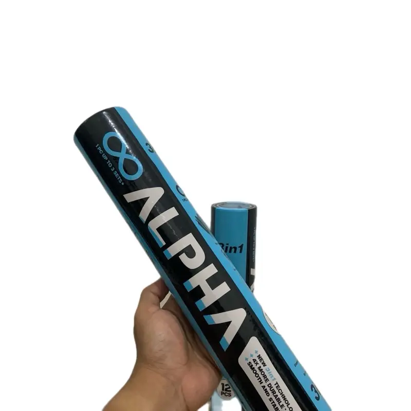Shuttlecock Badminton Alpha Black Pro 3in1 Original Bulutangkis shuttlecock 3 1 kok murah 5