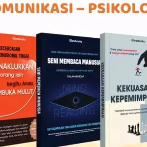 Paket 3 Buku Menaklukkan Hati Orang Lain Ketika Anda Membuka Mulut, Seni Membaca Manusia, Kekuasaan Kepemimpinan