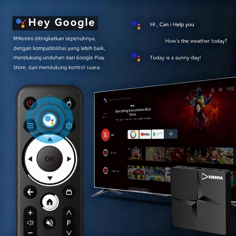 Android Tv Box Mini 4K-HD Ultra Android 13 Ram 1/2/4GB Rom 8/16/32GB ...