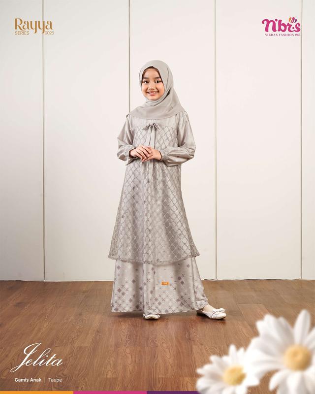NBRS SARIMBIT JELITA TAUPE TERBARU RAYYA SERIES 2025 SARIMBIT KELUARGA NIBRAS 2