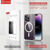 Gambar Copper Acrylic Bening/Clear -Support Wireless - Kompatibel Untuk iPhone 13 Pro Max Mini - IPHONE 13 MINI dari Copper Samarinda Official Kota Samarinda 1 Tokopedia