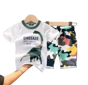 ALFRED KIDS SETELAN BAJU BABY LENGAN PENDEK DINOSAURUS 1939