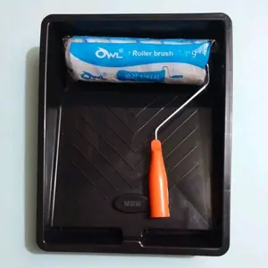 Paket bak cat + kuas rol 9inci. harga per paket