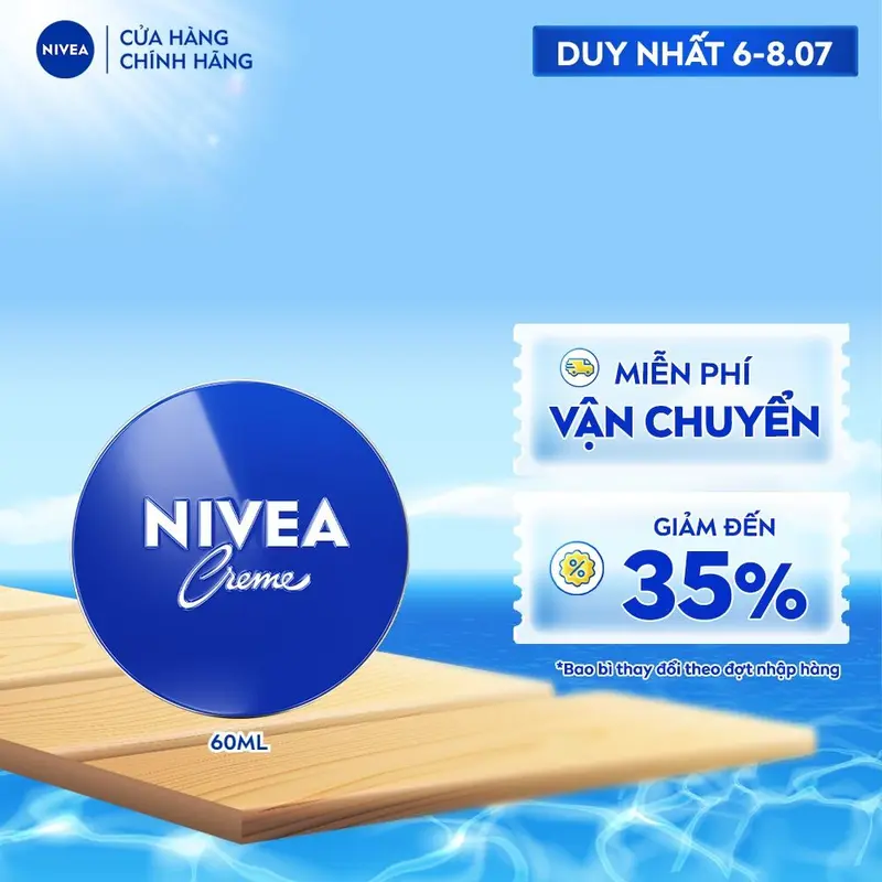 Kem Dưỡng Ẩm Da NIVEA Crème (30 ml/60ml/150ml) - 80101/80102/80104