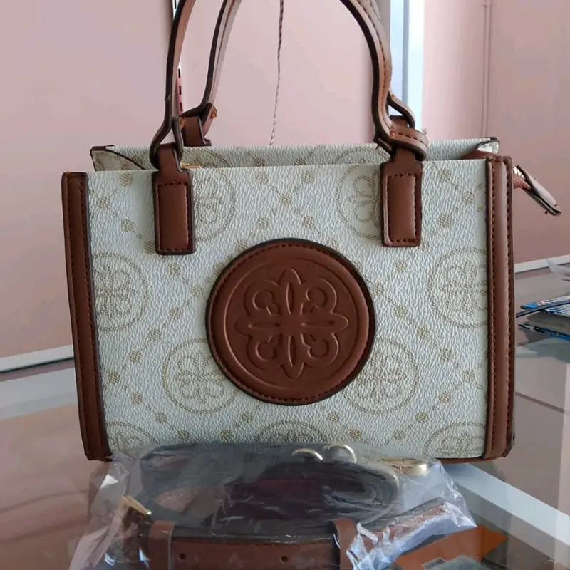 TAS wanita LES CATINO Odelia Round Sqr Satchel Mgrm 1