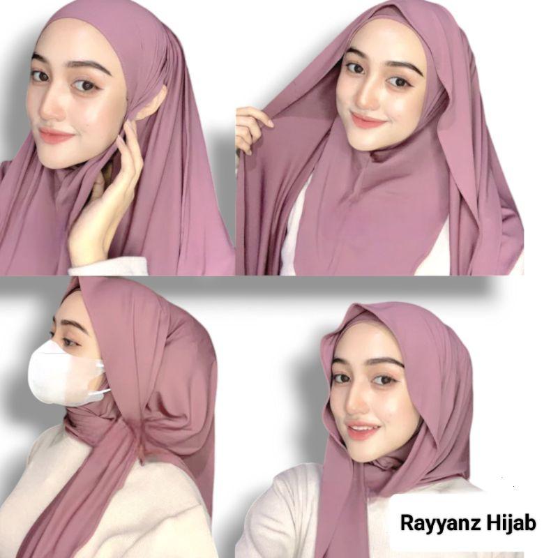 D»4E 𝐑𝐀𝐘𝐘𝐀𝐍𝐙 𝐇𝐈𝐉𝐀𝐁||Pashmina Inner Oval Jersey Menutup Leher||Pashmina Inner Oval Jersey J☎7W 7