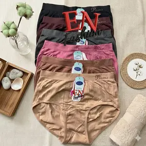 Promo 3,6 Pcs Dan 12 Pcs Celana Dalam Wanita Rajut Piaoli 737/418CD Wanita Motif Nyaman Lembut Dewasa