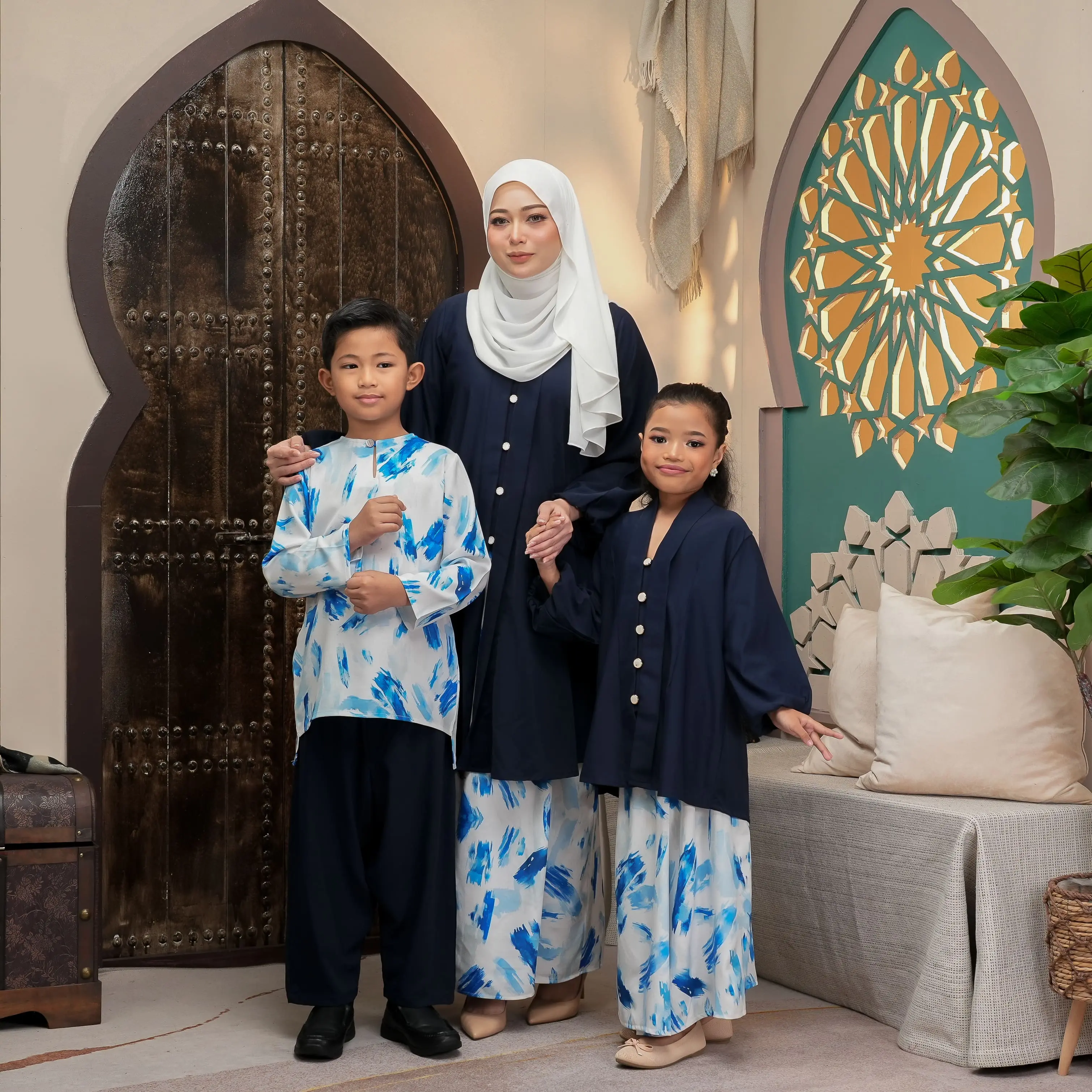 Qayla & Qalbi Family Set - Mum & Girl (Kids 6M till 14Y)