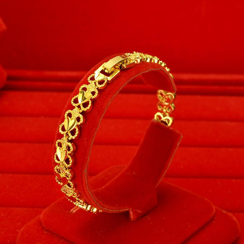 Product Introduction of Copper gold-plated watch chain, Geely bracelet, gold-plated accessories, non fading, non peeling alarm jewelry -24H shipping, free gift jewelry box 21