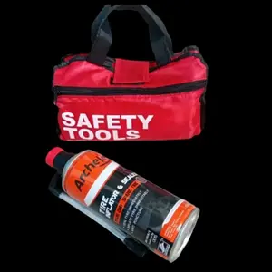 Safety Tool 3 in 1 Jas Hujan Alat Tambal Ban P3K Original AHM Motorcycl