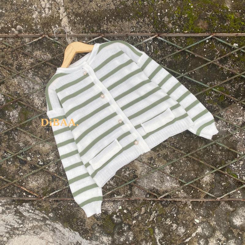 Clarisa Cardigan Rajut Anak - Sweater Rajut Anak 2 - 12 Tahun Tebal - Cardigan Anak 1