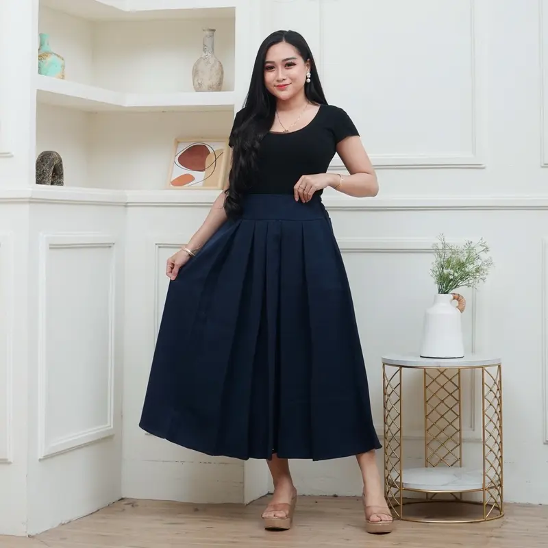 Rok Midi 7/9 Mayung Semi Woll 4