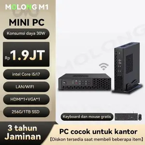 Intel i5 12450H PC gaming full set ,mini komputer desktop cocok untuk kantor bisnis desain grafis keyboard dan mouse gratis