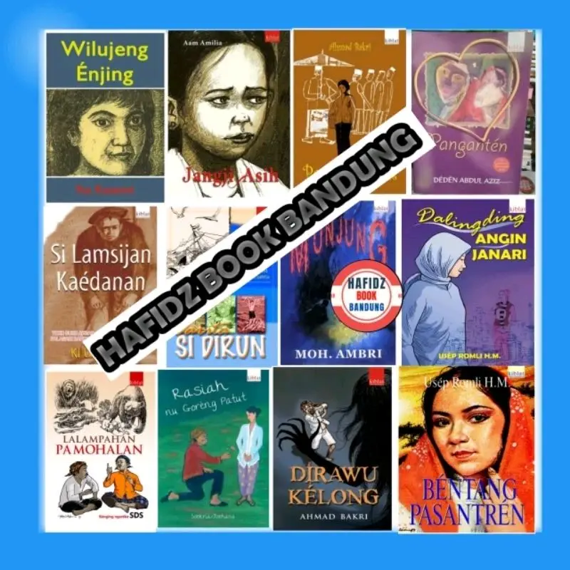 BUKU NOVEL SUNDA WILUJEUNG ENJING JANGJI ASIH PAYUNG BUTUT PANGANTEN MUNJUNG SIDIRUN SILAMSIJAN DALINGDING LALAMPAHAN RASIAH GORENG PATUT SAILON BENTANG PASATREN KIBLAT TERLARIS TERMURAH