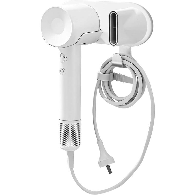 Giá treo máy sấy tóc gắn tường tương thích với Dyson & Laifen , giá dán phù