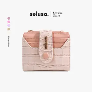 SELUSA JEMA WALLET LEATHER (Free Hardbox Exclusive) | Dompet Lipat Wanita Kartu Uang