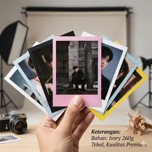 Bisa COD Paket Foto Polaroid 25-300 foto bahan pakai Kertas Ivory 260 Tebal & Tahan Air ,Termurah & Proses Cuma 2 Hari Jadi