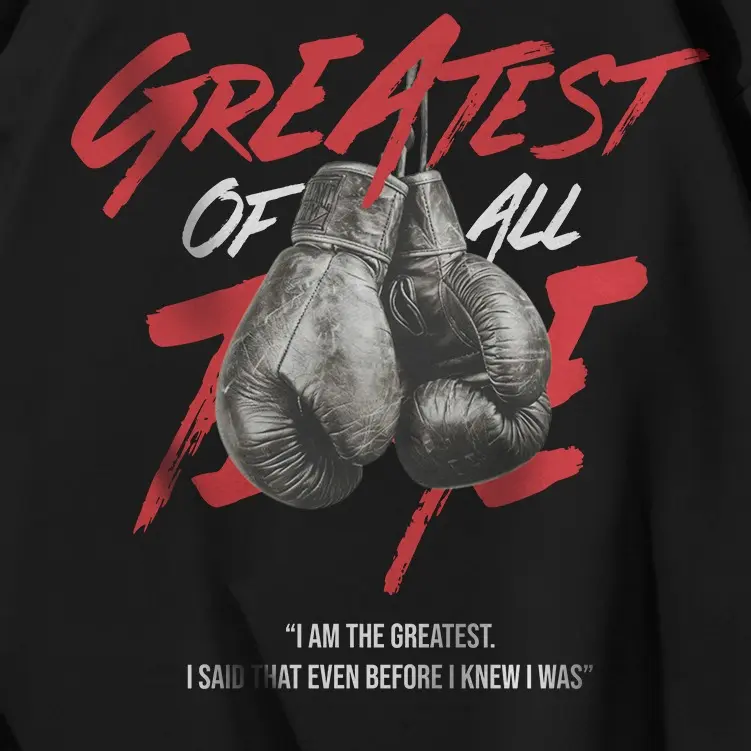 Hoodie Jumper Stars Boxing Series Muhammad Ali The Greatest Distro Sablon Premium Fleece 280gsm Pria & Wanita Size M-XXXL 3