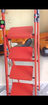Product Review of REAIM Tangga 6 Step Premium Rumah Lipat Ladder  Besi Lipat Household Steel Ladder/ Tangga Lipat Aluminium tangga besi from r**y 0