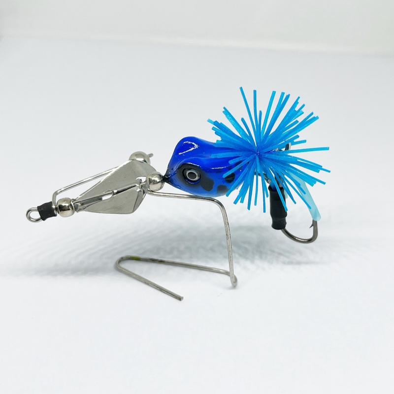 Buzzbait Mini Slater Tiktok tektok 7 gram Propeler Berisik Umpan Casting Gabus Snakehead Top Water Ikan 3