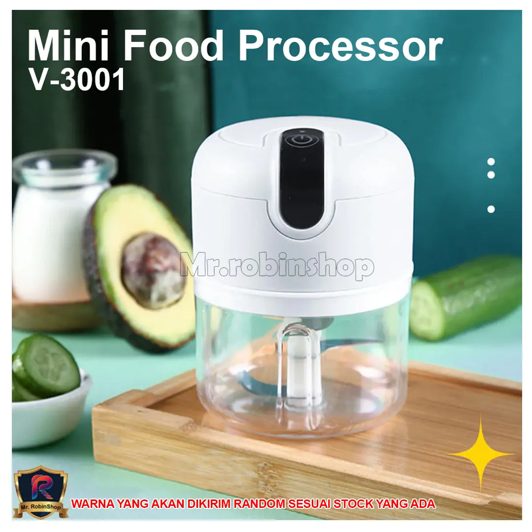 Chopper Mini Food Processor Usb blender bumbu USB Mini Usb Blender cas ulang