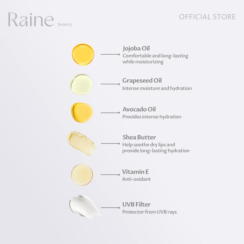 Raine Beauty Lip Velvet Hydrating Balm 5