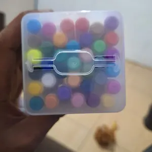 【Luctree】Set Spidol Akrilik 120 Warna Set Spidol Pena Berwarna Set Pewarna Pena Stabilo Cat Akrilik