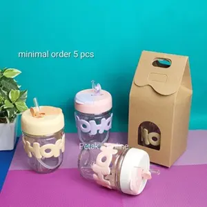 Gelas Kaca HOHO 350 ml Kemasan Box Kraft