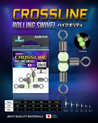 Gambar Aksesoris CROSSLINE ROLLING SWIVEL INDIGO best quality materials rotasi 3 arah ready 6 ukuran TERBARU! - 1X2 dari Bandar Pancing Online Kota Tangerang 1 Tokopedia
