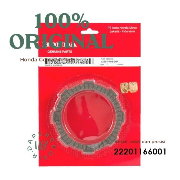 Gambar Kampas Kopling Ganda, 4 Keping , Disk Clutch Original AHM - 22201166001 dari dapurgrosirHGP Kab. Bandung Tokopedia