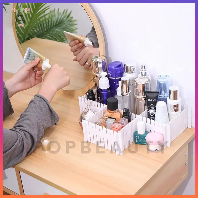 Partisi Sekat Pemisah Laci/ Drawer Dekstop Organizer – 4 pcs 2