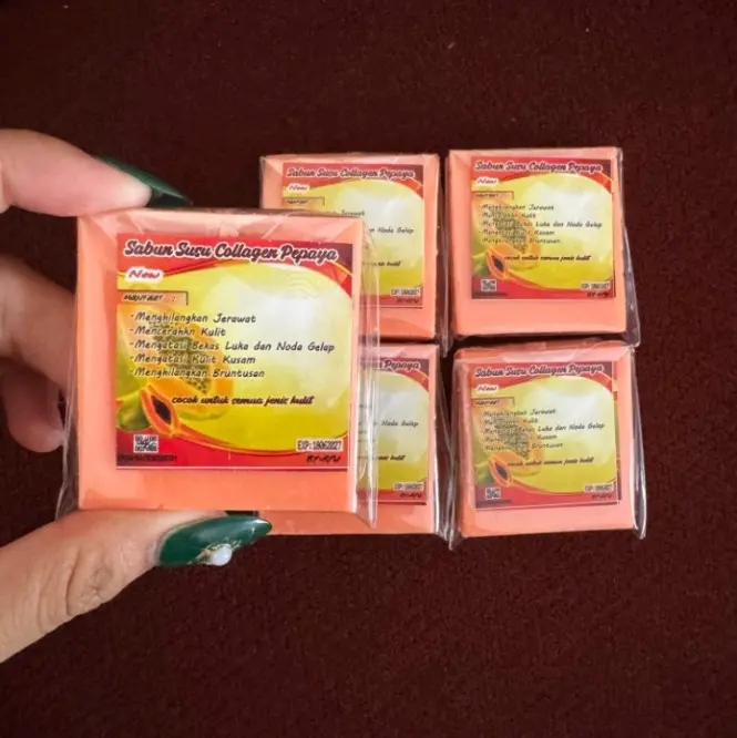Sabun Susu Collagen ,Sabun Pemutih Badan by Ayu 4