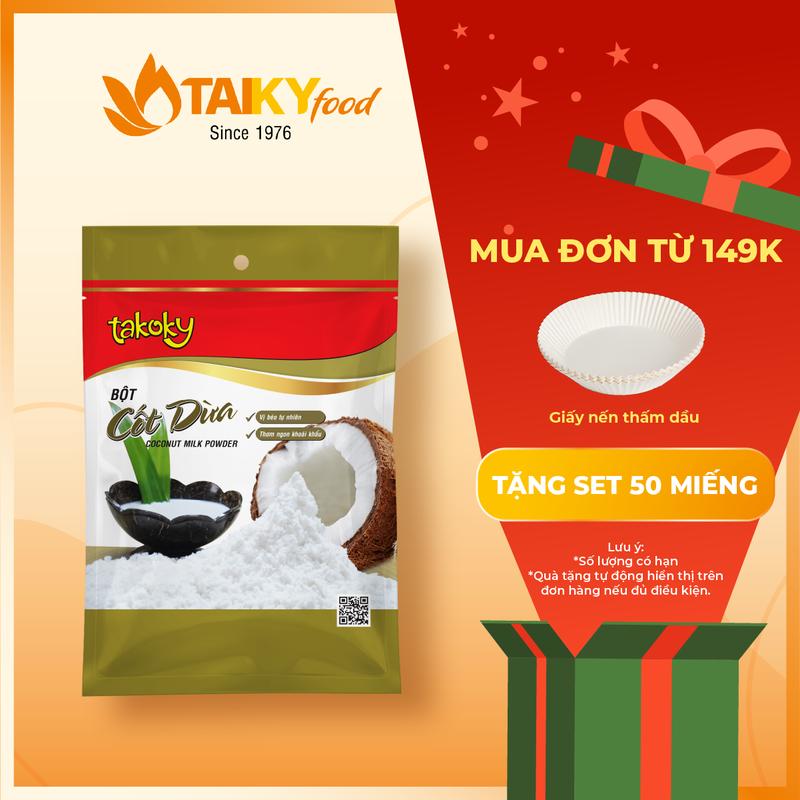 Bột cốt dừa Takoky 50g - Sản phẩm chính hãng