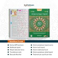 Gambar Safwan X Bundasuksespasti Al Quran Belajar Tajwid 30 Juz Latin Terjemah Per Kata Fitur Lengkap Ukuran Sedang A5 Bonus Buku Dzikir Doa Muslim Penunjuk Mengaji - Biru dari Safwan Quran Kota Bandung 3 Tokopedia
