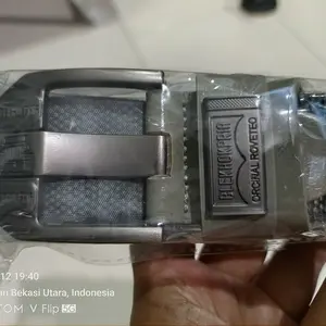 Sabuk Cowok Keren Tactical Nylon Canvas Ikat Pinggang Pria Quickly Unlock - Gesper Pinggang Pria Besi Kanvas branded