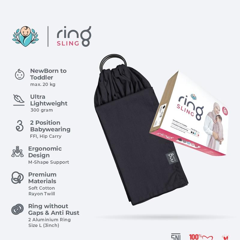 Gendongan Bayi Mshape Ergonomis Ringsling Bayiku ID 3
