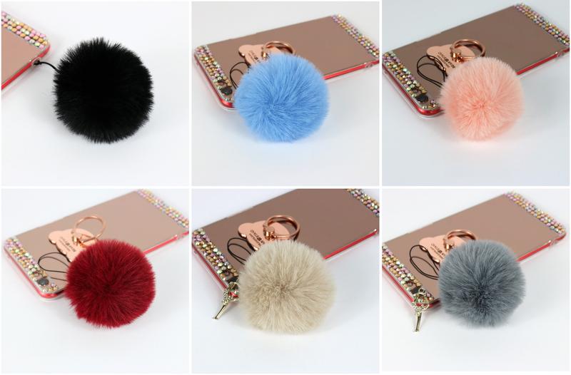 Product Introduction of HUMAIRA Gantungan Handphone Cantolan HP Pompom Bulu - CC020 0