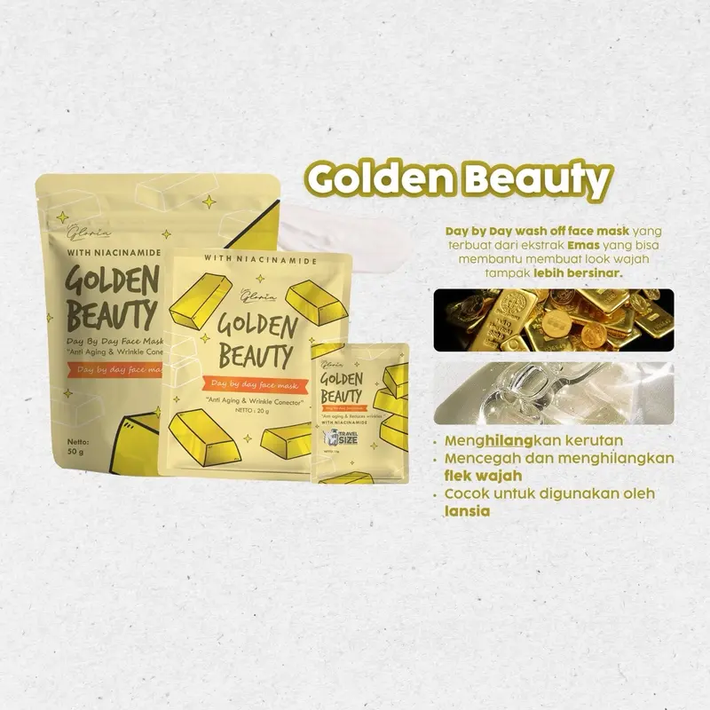 [ MASKER VIRAL ] 20 GR MASKER BUBUK DAY BY DAY FACE MASK BY LEA GLORIA || Kerutan Mencerahkan Wajah Hitam Melembutkan Mengencangkan Menthol pembersih bruntusan dan komedo 5
