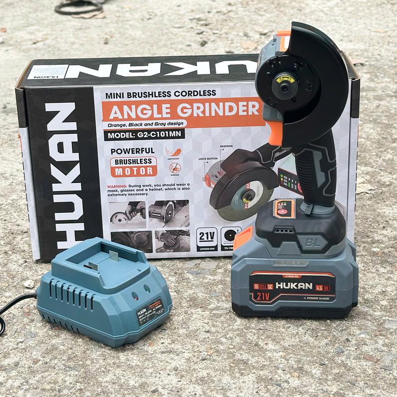 Máy Cắt Đa Năng Mini Cầm Tay Hukan G2- C 101MN Không Chổi Than Chân Pin Phổ Thông Bảo Hành 12 Tháng