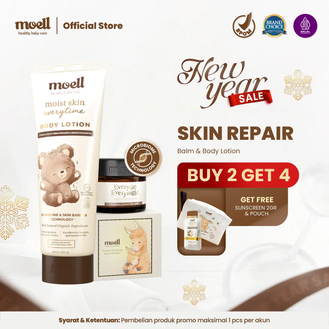 Body Lotion & Balm FREE Pouch & Sunscreen 2gr