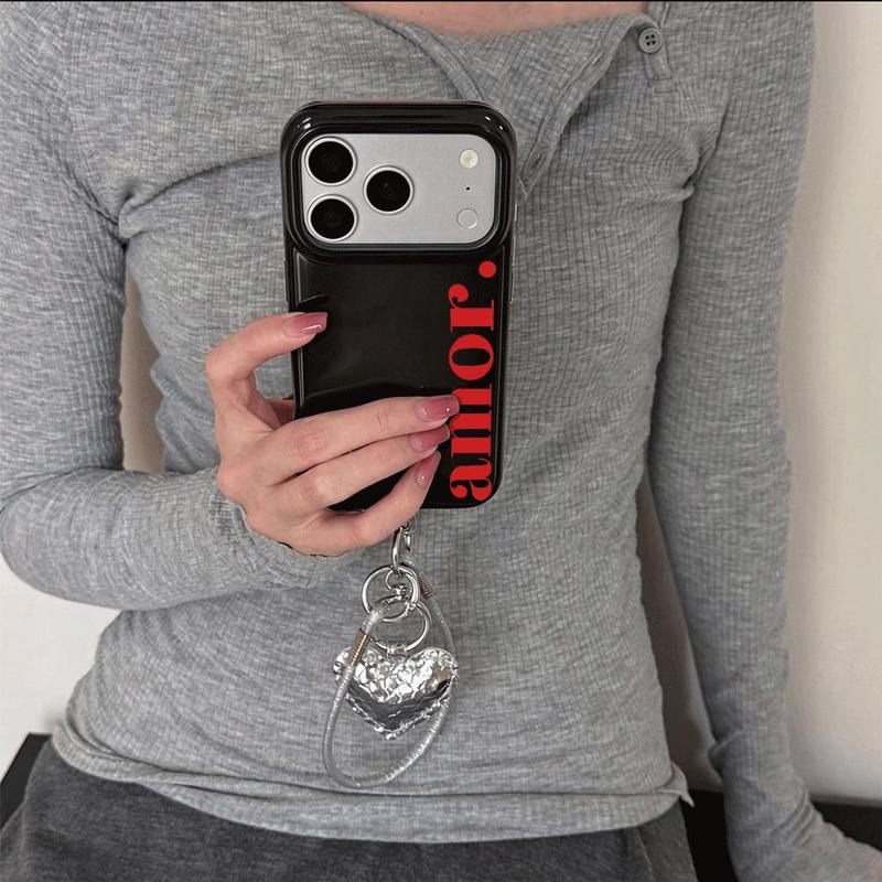 Ốp lưng điện thoại kẻ đứng đỏ tối giản dành cho iPhone18/14/17promax ốp bảo vệ iPhone15/16Pro 12/13 kiểu mới cao cấp