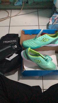 Product Review of Fromzero - Sepatu Futsal Starkia Revolted IN Aqua Stabilo from s**o 0