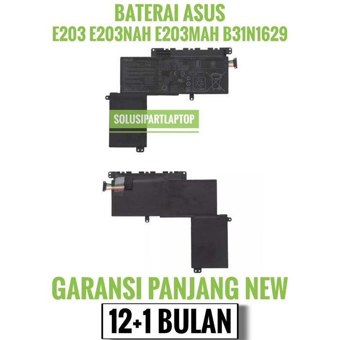 Gambar BATERAI LAPTOP ASUS E203 NAH ORIGINAL BATRE BERGARANSI dari solusipartlaptop Dnnotebook Kota Tangerang Tokopedia