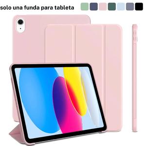 Funda para tableta de color sólido, 1 funda protectora para tableta, protector antigolpes compatible con la serie iPad