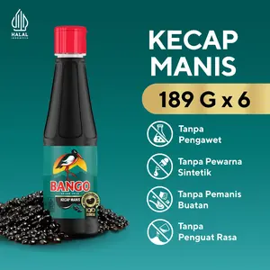 [HARGA SPESIAL] Bango Kecap Manis 189G x6