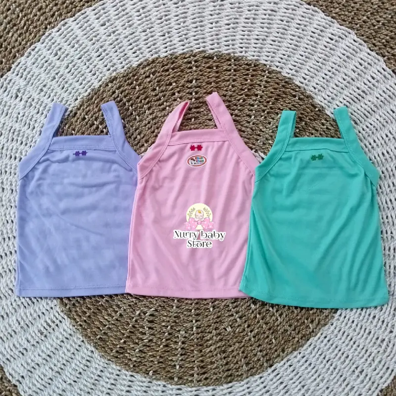cham cham baby.tengtop bayi dan anak perempuan,singlet kaos dalam anak usia 0-4tahun ukuran S,M,L,XL 4
