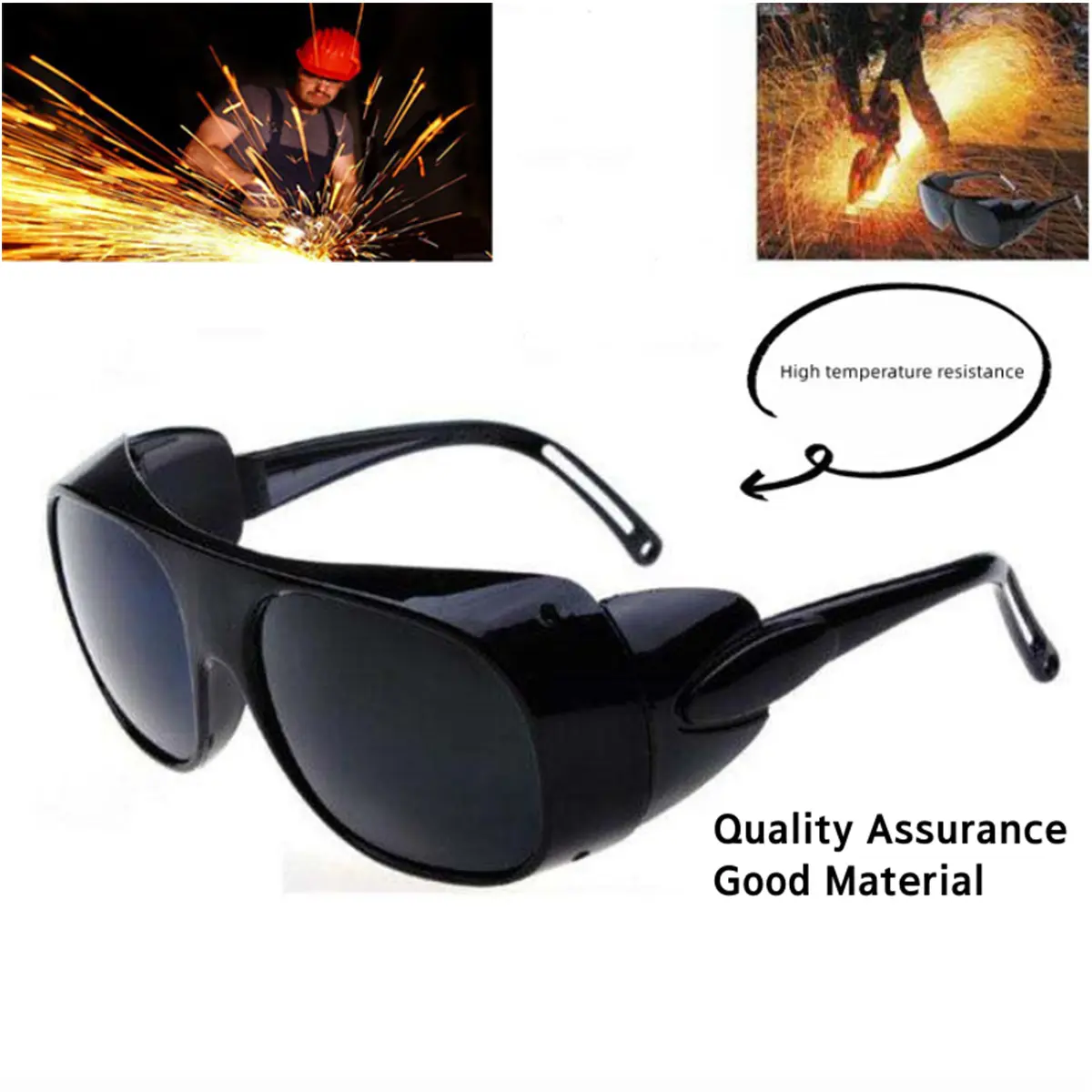 Welding Glasses Welder Mirror Argon Arc Welding Gas Welding Copper Welding Glasses Anti-Arc Glasses