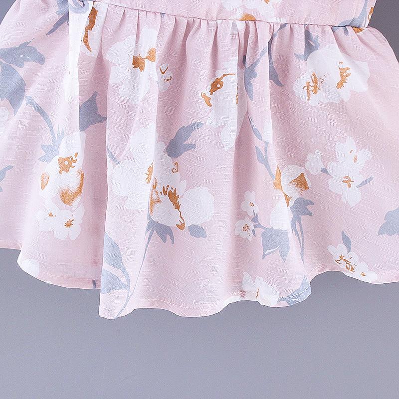 Product Introduction of Váy Mùa Hè Cho Em Bé Gái, Bộ 2 Chiếc, Thiết Kế Hoa Ngọt Ngào Có Tay Áo, Quần Áo Trẻ Em, Thắt Nơ, Thích Hợp Cho Trẻ Mới Biết Đi 0 Đến 3 Tuổi 17
